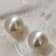Australian Natural Color White South Sea Cultured Pearl 12mm AAA Grade
Stud Earrings