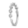 10K White Gold Diamond Ring 0.20Ctw