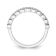 10K White Gold Diamond Ring 0.10Ctw