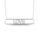 Diamond 0.20Ctw Sterling Silver Pendant With Chain