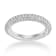 Sterling Silver Diamond 0.90Ctw Ring