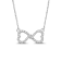 Diamond 0.20Ctw Sterling Silver Pendant With Chain
