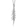 Diamond 0.50Ctw Sterling Silver Pendant With Chain
