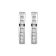 Diamond 0.20Ctw 10k White Gold Earrings
