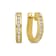 Diamond 0.33Ctw 10k Yellow Gold Earrings