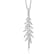 Diamond 0.50Ctw Sterling Silver Pendant With Chain