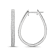 Diamond 0.25Ctw Sterling Silver Earring