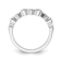 10K White Gold Diamond Ring 0.05Ctw