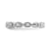 10K White Gold Diamond Ring 0.16Ctw