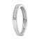 10K White Gold Wedding Band Ring-0.25 cttw