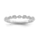 10K White Gold Diamond Ring 0.05Ctw