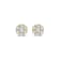 Diamond 0.75Ctw 10k Yellow Gold Earrings