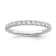 10K White Gold Diamond Ring 0.50Ctw
