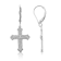 Diamond 0.50Ctw Sterling Silver Earring