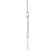 Diamond 0.50Ctw Sterling Silver Pendant With Chain