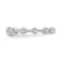 10K White Gold Diamond Ring 0.10Ctw