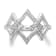 Sterling Silver Diamond 0.20Ctw Ring