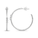 Diamond 0.25Ctw Sterling Silver Earring