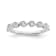 10K White Gold Diamond Ring 0.20Ctw