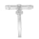 Sterling Silver Diamond 0.33Ctw Ring