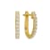 Diamond 0.20Ctw 10k Yellow Gold Earrings