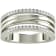 Sterling Silver Diamond 0.33Ctw Ring