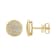 Diamond 0.50Ctw 14k Yellow Gold Earrings