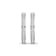 Diamond 0.75Ctw Sterling Silver Earring