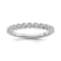 10K White Gold Diamond Ring 0.05Ctw