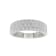 14K White Gold Diamond Band Ring