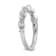 10K White Gold Diamond Ring 0.33Ctw