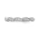 10K White Gold Diamond Ring 0.10Ctw