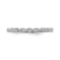 10K White Gold Diamond Ring 0.05Ctw