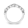 10K White Gold Diamond Ring 0.12Ctw