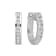Diamond 0.20Ctw 10k White Gold Earrings