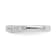 10K White Gold Diamond Ring 0.25Ctw
