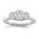10K White Gold Diamond Ring 0.50Ctw