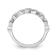 10K White Gold Diamond Ring 0.12Ctw