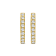 Diamond 0.20Ctw 10k Yellow Gold Earrings