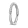 10K White Gold Diamond Ring 0.20Ctw