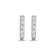 Diamond 0.20Ctw 10k White Gold Earrings