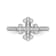 Sterling Silver Diamond 0.33Ctw Ring