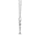 Diamond 0.16Ctw Sterling Silver Heart Pendant With Chain