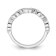 10K White Gold Diamond Ring 0.10Ctw