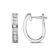Diamond 0.33Ctw 10k White Gold Earrings