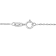 Diamond 0.25Ctw Sterling Silver Heart Pendant With Chain
