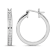 Diamond 0.50Ctw 10k White Gold Earrings