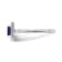 Sterling Silver Diamond 0.12Ctw and Sapphire Ring