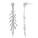 Diamond 1.00Ctw Sterling Silver Earring