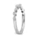 10K White Gold Diamond Ring 0.05Ctw